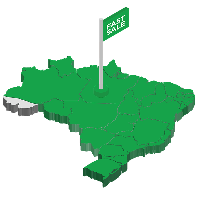Mapa de cobertura Fast Sale